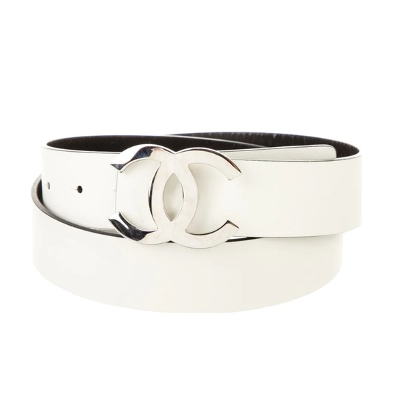 ᑕHᗩᑎƐᒪ cc logo reversible belt 🖤🤍 - Picture 3 of 5